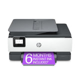 HP OfficeJet 8015e Wireless Color All-in-One Printer, 6 months of Instant Ink included